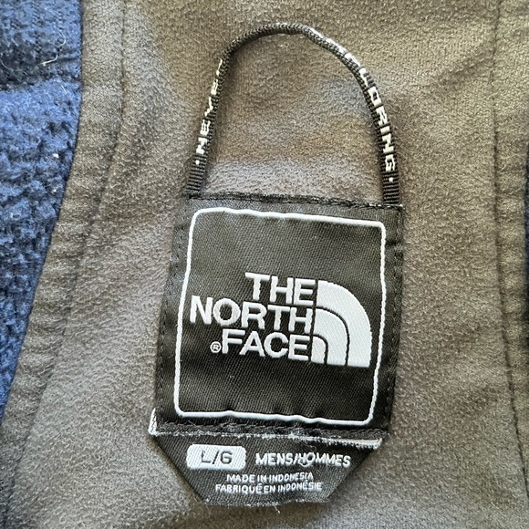 Navy Northface Waffle Jacket - Picture 3 of 4